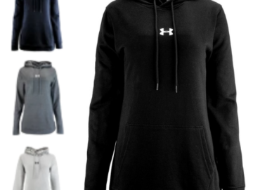 Under Armour Women’s Rival Fleece Hoodie $29.99 (Reg. $44.99) | 4 Color Options!