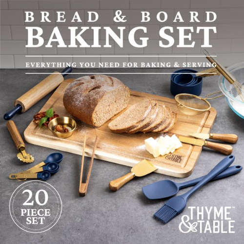 Walmart Early Black Friday! 20 Piece Wood Board & Silicone Baking Set $30 (Reg. $60)