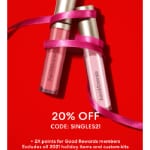 Take 20% OFF Your Entire bareMinerals Purchase After Code + 2x Points for Good Rewards Members