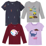 Cat & Jack Toddler Tees from $3.60 (Reg. $4.50+) | Stock up several for gifts this holiday season!