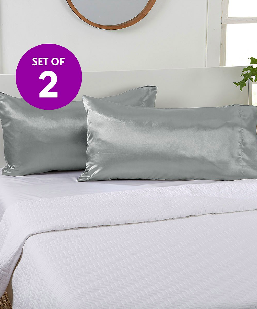 Satin Pillowcases (Set of 2) only $10.99!