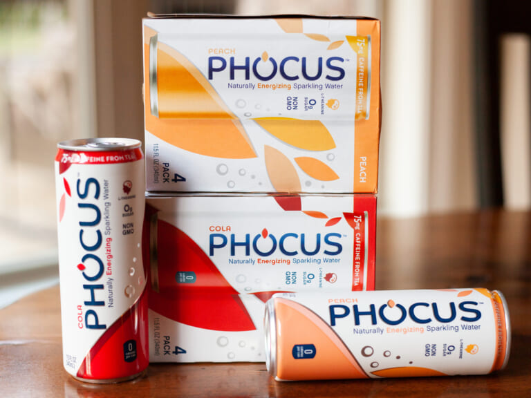 Phocus Caffeinated Sparkling Water 4-Pack As Low As FREE At Publix