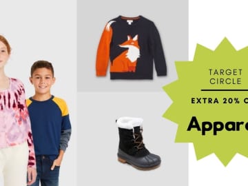 Target Circle | 20% Off Apparel For The Whole Family