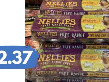 $2.37 Nellie’s Free-Range Eggs with Stacking Deals at Target