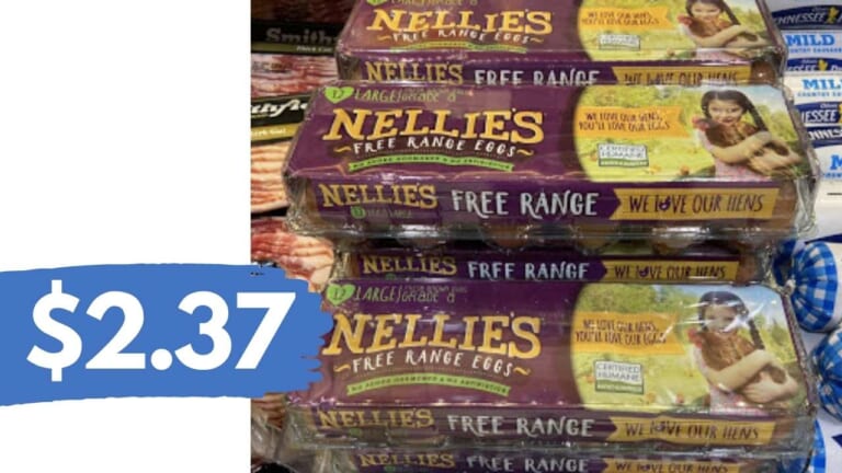 $2.37 Nellie’s Free-Range Eggs with Stacking Deals at Target