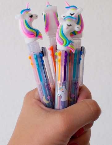 Unicorn Pens with Colored Ink only $3.49 + shipping!