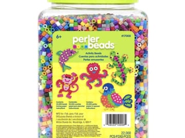 22,000 Pieces Perler Beads Bulk Assorted Multicolor Fuse Beads $16.67 (Reg. $25.79)