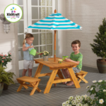 KidKraft Outdoor Wooden Table & Bench Set $66.33 Shipped Free (Reg. $149.99)