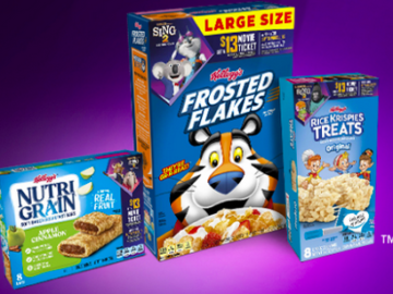 Free $13 Fandango Movie Ticket with Kellogg’s Purchase