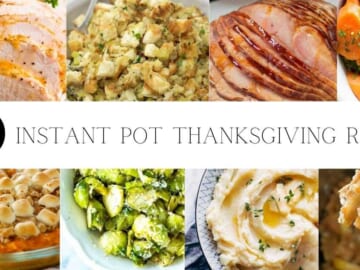 instant pot thanksgiving recipes