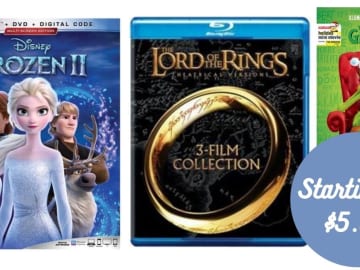 Select Movies Starting at $5.96