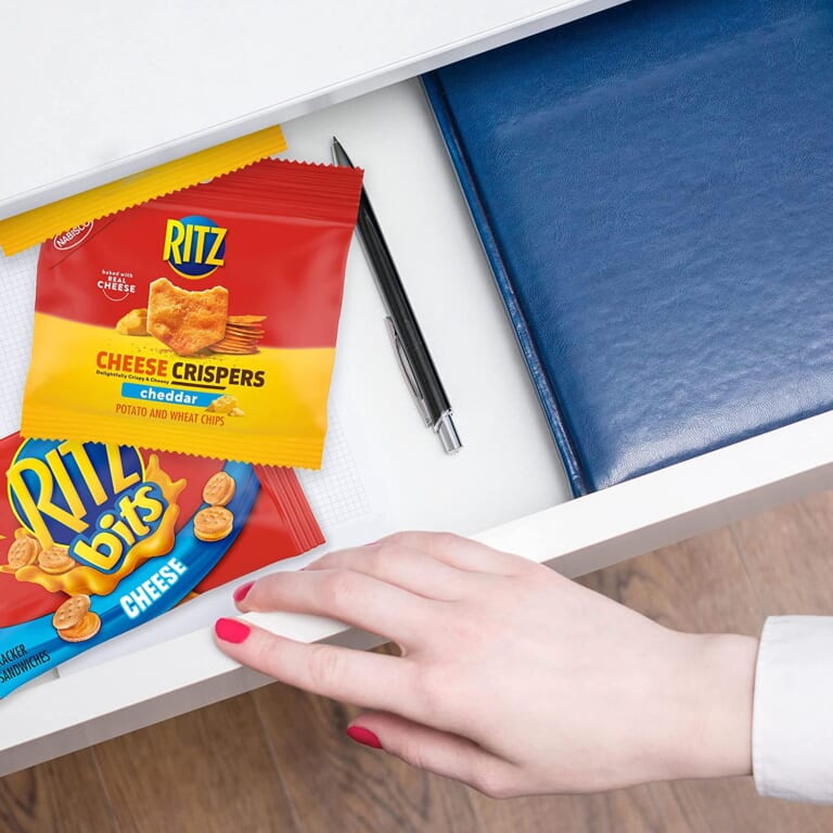 48 Count RITZ Bits Cheese Crackers & RITZ Cheese Crispers Cheddar Chips Variety Pack as low as $10.97 Shipped Free (Reg. $18.29) – $0.23/pouch