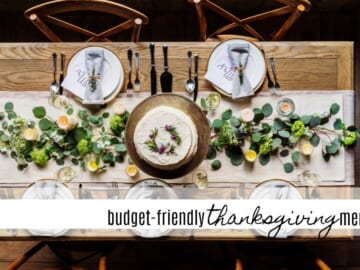 budget-friendly thanksgiving menus