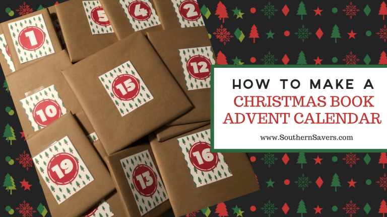 How to Make a Christmas Book Advent Calendar