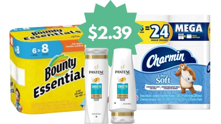 Pantene, Bounty & Charmin Deals at CVS