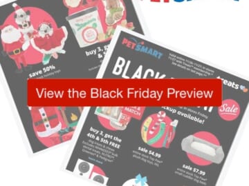 2021 Pet Smart Black Friday Ad Preview