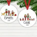 Personalized Family Portrait Ornament