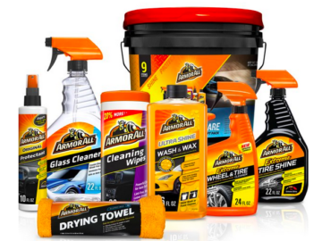 Armor All Complete Car Care Holiday Gift Pack Bucket (9 Pieces)