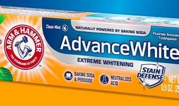 Free Sample of Arm & Hammer Advance White Toothpaste