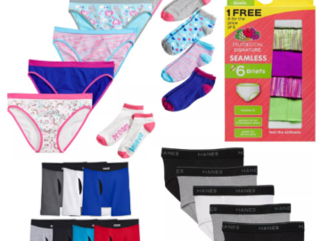 Girls Underwear & 10 Pack Socks as low as $4.41 After Code (Reg. $18) + Free Shipping for Select Kohl’s Cardholders