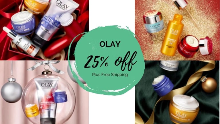 Olay | Renew Your Skin 25% Off + Free Shipping