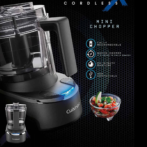 Cuisinart’s EvoX Cordless Mini Chopper $32.50 Shipped Free (Reg. $80) | Let this handle the holiday food prep!