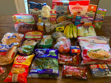 Gretchen’s $105 Grocery Shopping Trip and Weekly Menu Plan for 5