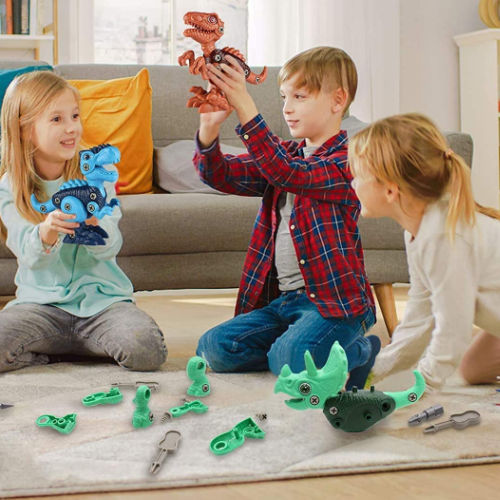 3-Pack Take Apart Dinosaur Toys with Toy Drill and Screws $23.75 (Reg. $33) – 2K+ FAB Ratings!