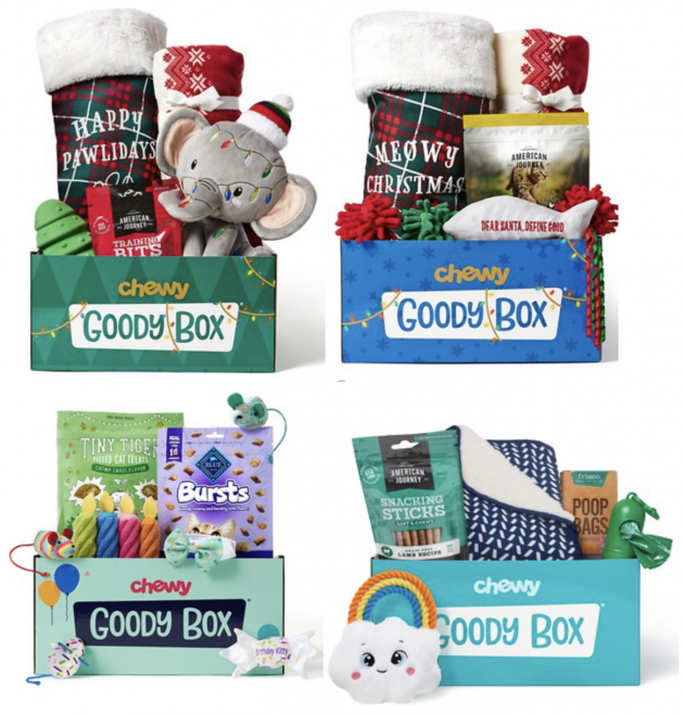 Holiday Pet Goody Boxes as low as $17.49! (Reg. $30-$45!)