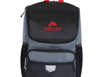 Walmart Early Black Friday! Ozark Trail 24-Can Thermal Insulated Soft Side Cooler Backpack $9.95 (Reg. $24.95)