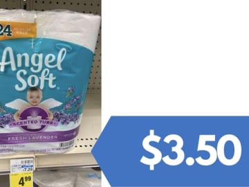 Angel Soft Bath Tissue for $3.50 at Publix & CVS