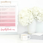 Free Printable Weekly Cleaning Schedule