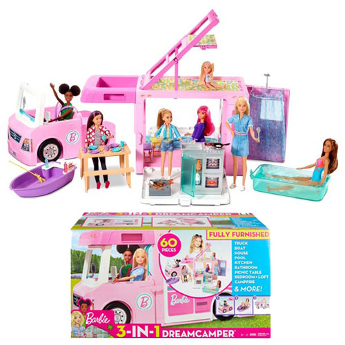 Walmart Early Black Friday! Barbie 3-in-1 DreamCamper Vehicle $60 Shipped Free (Reg. $100) – FAB Ratings!