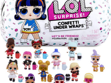 LOL Surprise Confetti Under Wraps Playset $9.65 (Reg. $12.99) | 15 Surprises!