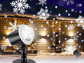 Gaiatop Christmas Snowflake Projector Light