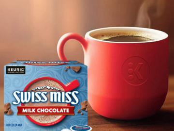 28-Count Swiss Miss Milk Chocolate Hot Cocoa Keurig Single-Serve K Cup Pods as low as $12.27 Shipped Free (Reg. $16.99) | 44¢ each K Cup Pods!