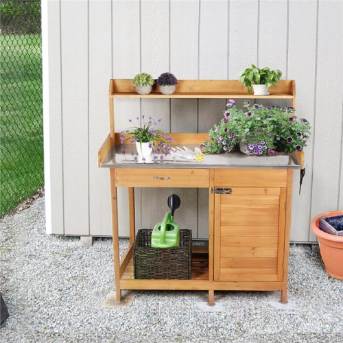 Garden in Style with this Must Have Gardening Bench with Shelf, Just $166.99 + Free Shipping!