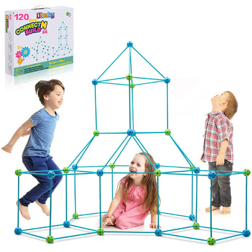 Kids Fort Building Kit (120 Pieces) $29.74 Shipped Free (Reg. $41.99) – 9K+ FAB Ratings!