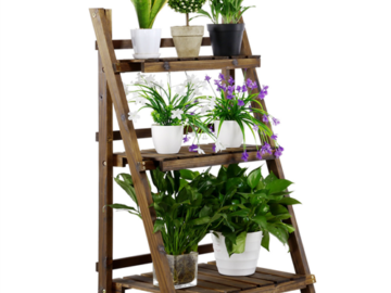 Walmart Early Black Friday! Easyfashion 3-Tier Folding Flower and Plant Display Stand $48.99 Shipped Free (Reg. $97.98) – FAB Ratings!