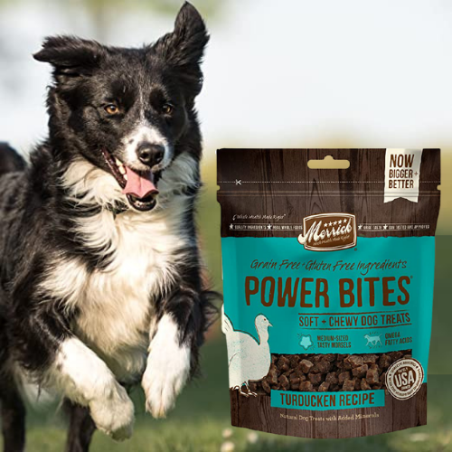 4 Pack Merrick Power Bites Dog Treats $17.97 (Reg. $27.96) | $4.49 each 6-oz bag – Get 4 for the price of 3!