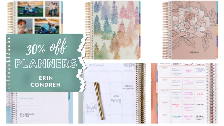 Erin Condren | 30% Off The Best Planners Ever!