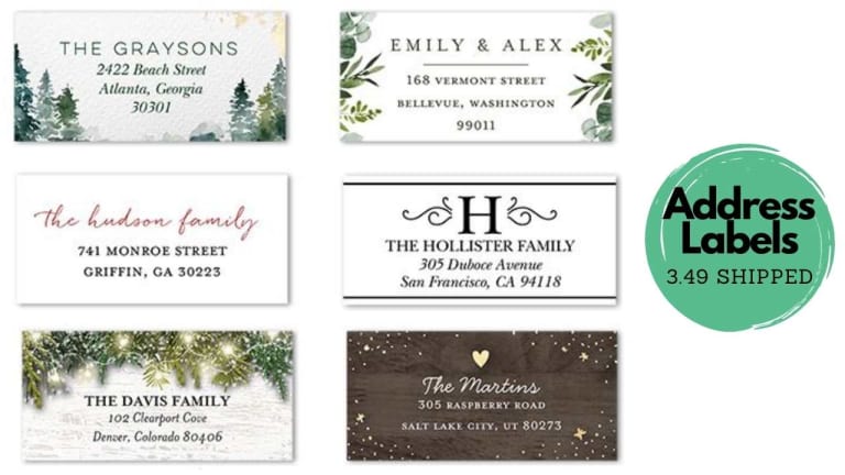 address labels