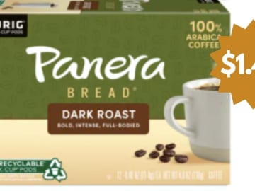 Panera Bread Coffee K-Cups for $1.49 at Kroger