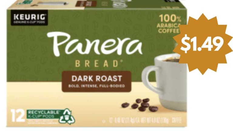 Panera Bread Coffee K-Cups for $1.49 at Kroger