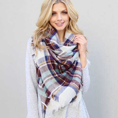 Hurry! Soft Blanket Scarves $12.98 Shipped (Reg. $35) | Lots of Colors!