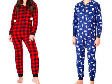 Men and Women’s One-Piece PJs only $18.99 + shipping!