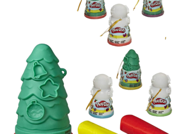 6-Pack Play-Doh Christmas Tree and Snowman Holiday Toy Ornament Bundle $13.99 (Reg. $15.99) | $2.33 each!