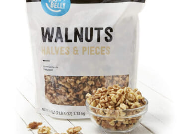 Happy Belly California Walnuts, Halves and Pieces, 40 Ounce as low as $9.15 Shipped Free (Reg. $15) – Amazon Brand