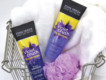 John Frieda Violet Crush Purple Shampoo or Conditioner as low as $5.98 Shipped Free (Reg. $12)