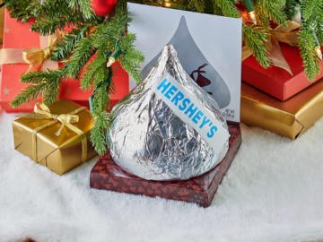 HERSHEY’S KISSES Milk Chocolate Candy 12 oz Gift Box $11.24 (Reg. $28)